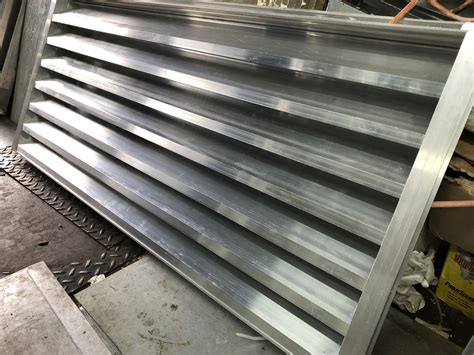 louvered sheet metal|stainless steel louvered panels.